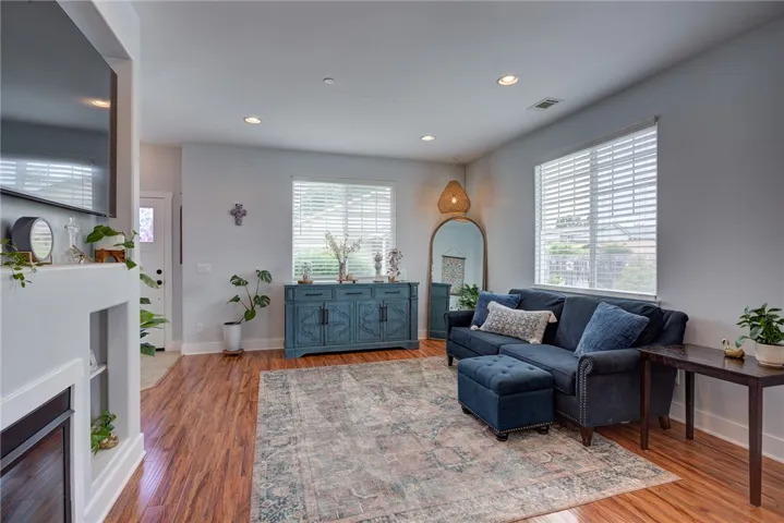 Bright space with large windows