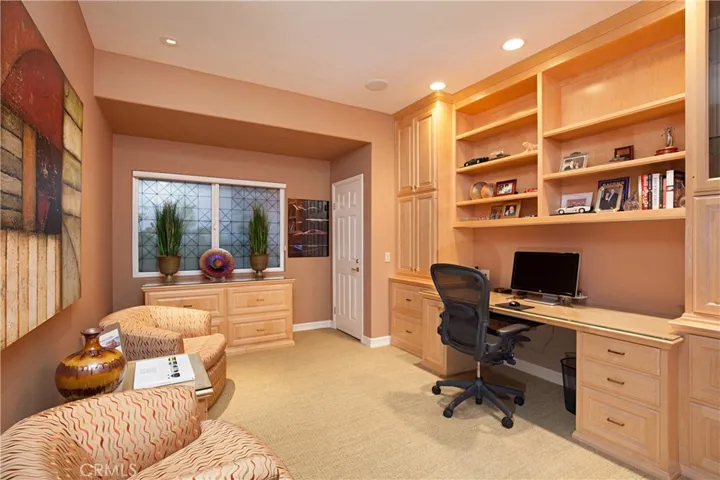 Third Bedroom Is Currently Used As An Office With-In Desk & Shelves.
