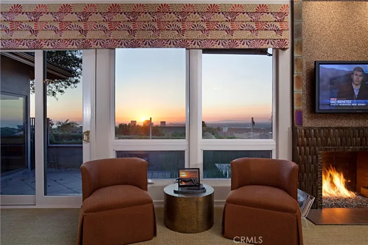 Expanded Living Room Offers Magnificent Panoramic Views.