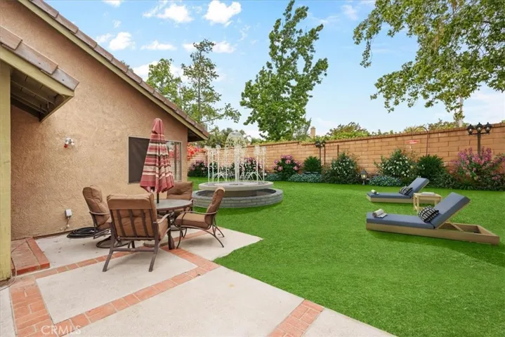 Backyard (digitally enhanced to show potential)