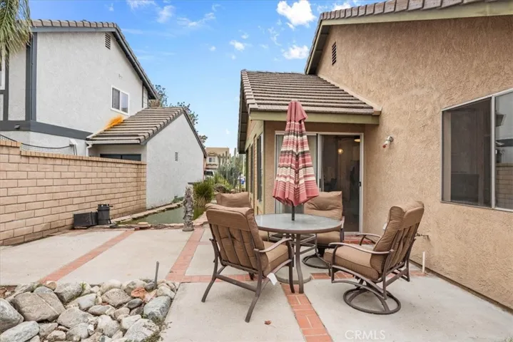 Rear Patio