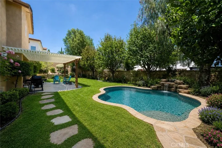 virtually enhanced to show a pool installation