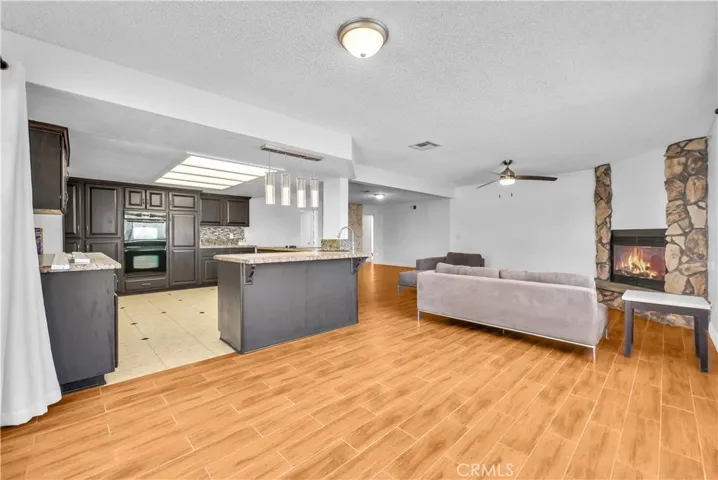 Kitchen with Family room