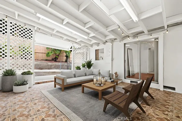 Covered Patio - with virtual staging