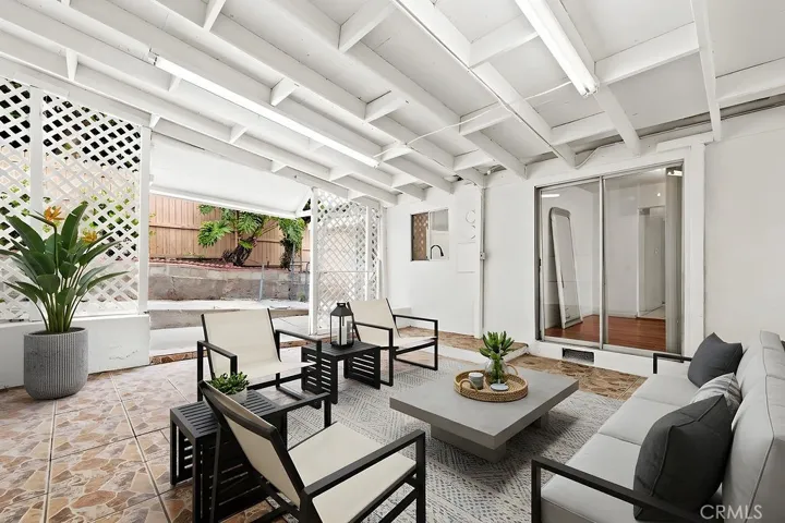 Covered Patio - with virtual staging