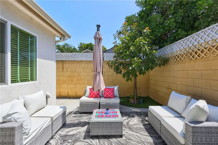 Back house side Patio