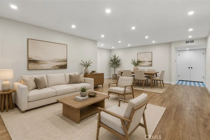 AI Virtual Staging - Living Room