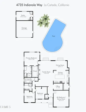 4735 Indianola Way, La Canada Flintridge, California 91011