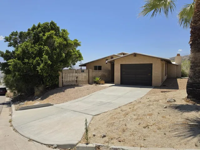 Side Garage and Driveway