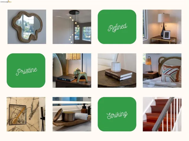 Marketing Collateral. Showcasing various interior elements and features of the property