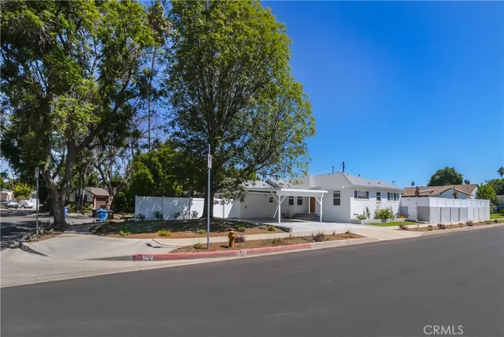Corner lot on a cul-de-sac! Lovely curb appeal. Beautiful shade trees.