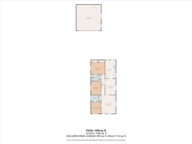 Home Floorplan + 
2-Car Garage