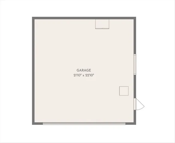 2-Car Garage Space