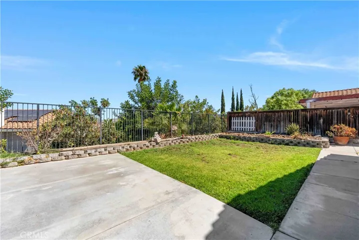 Nicely Elevated Backyard with View Fencing!