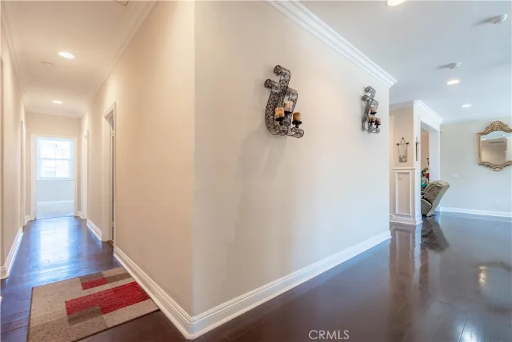 Hallway to all 4 Bedrooms-1 Story Only