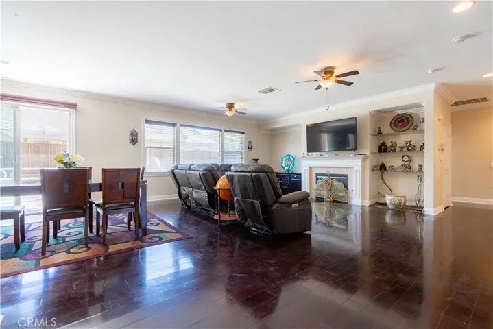 Family Room and Dining Area