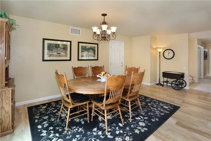 Large Dining Area to Accommodate Family and Friends