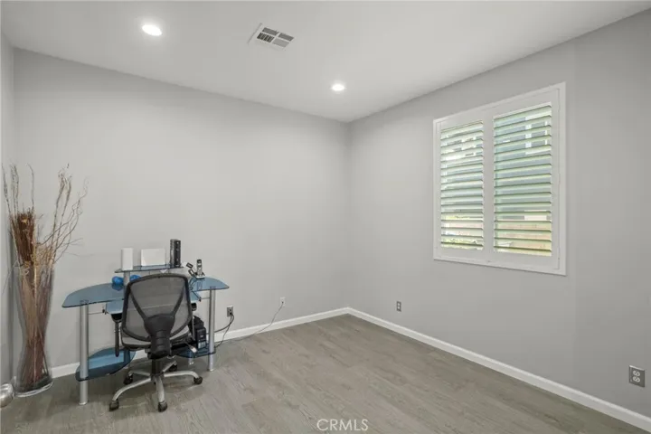 Office converted to Downstairs bedroom