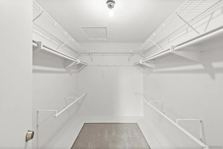 In primary bedroom