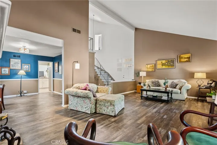 Living Room and adjoining dining room