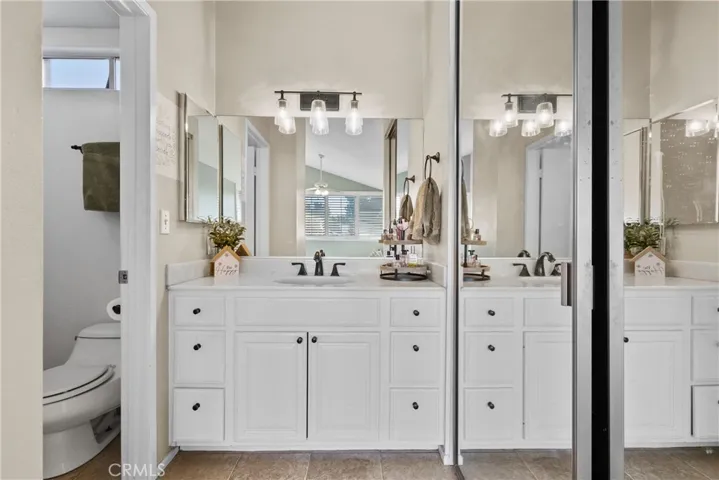 Primary bath vanity