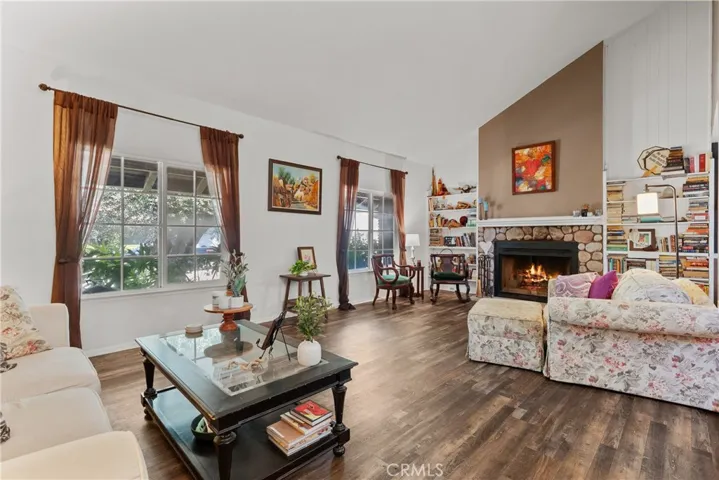 Living Room w/ Fireplace