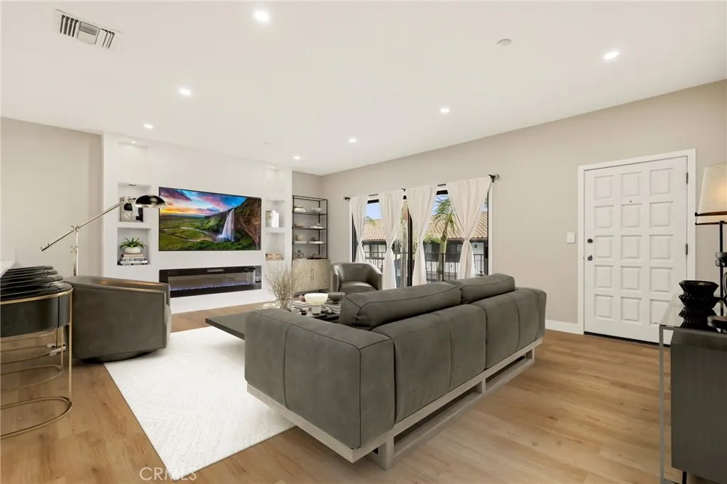 Home is virtually staged.