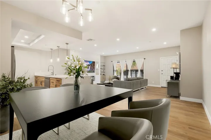 Home is virtually staged.