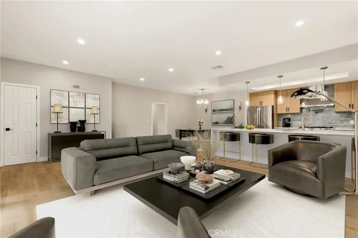 Home is virtually staged.