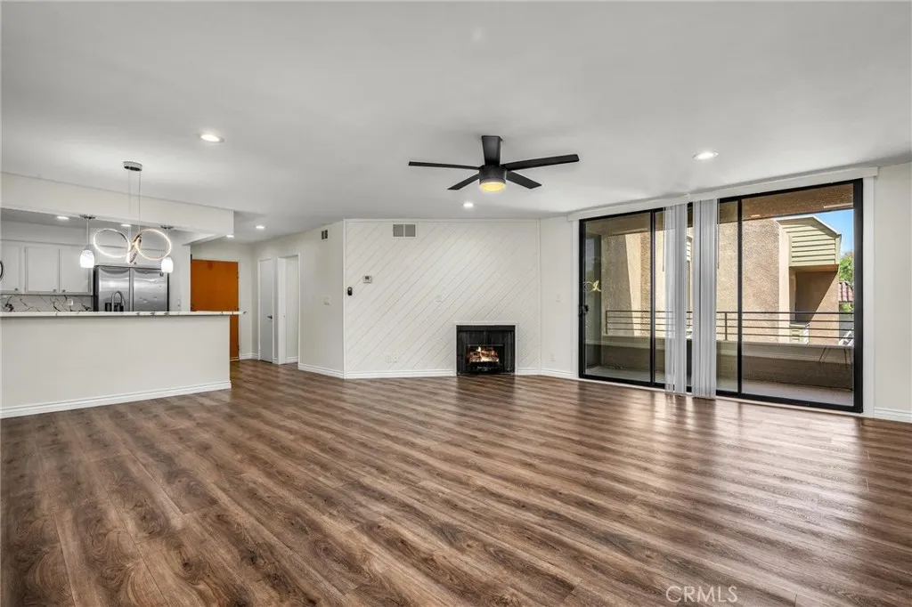 Spacious Living cum dining room.