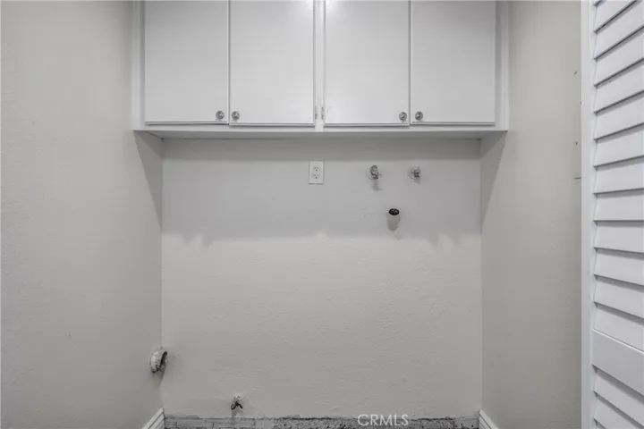 Laundry room in the hallway