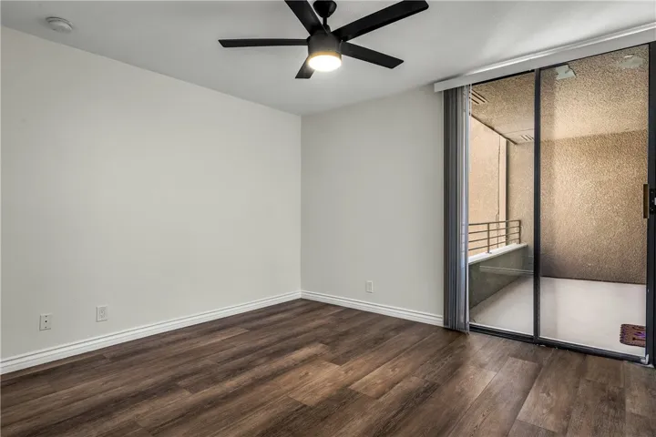 Bedroom # 1 with access to the balcony.