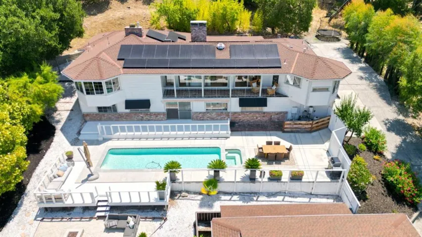Aerial of Main House