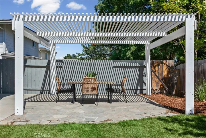 Pergola to provide shade