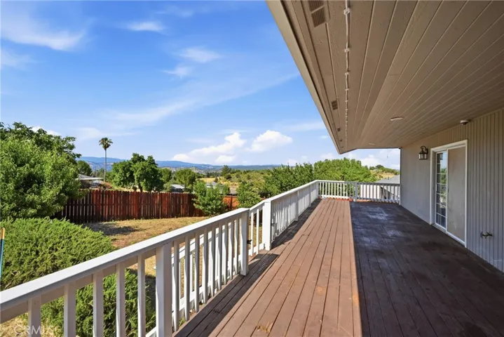 Oversized Covered Deck
