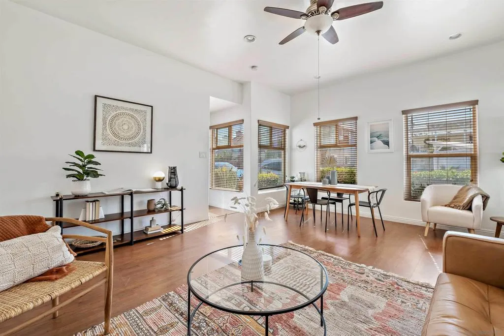 Staging from when the home was sold in 2022.