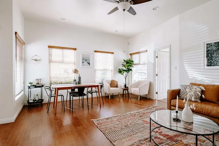 Staging from when the home was sold in 2022.
