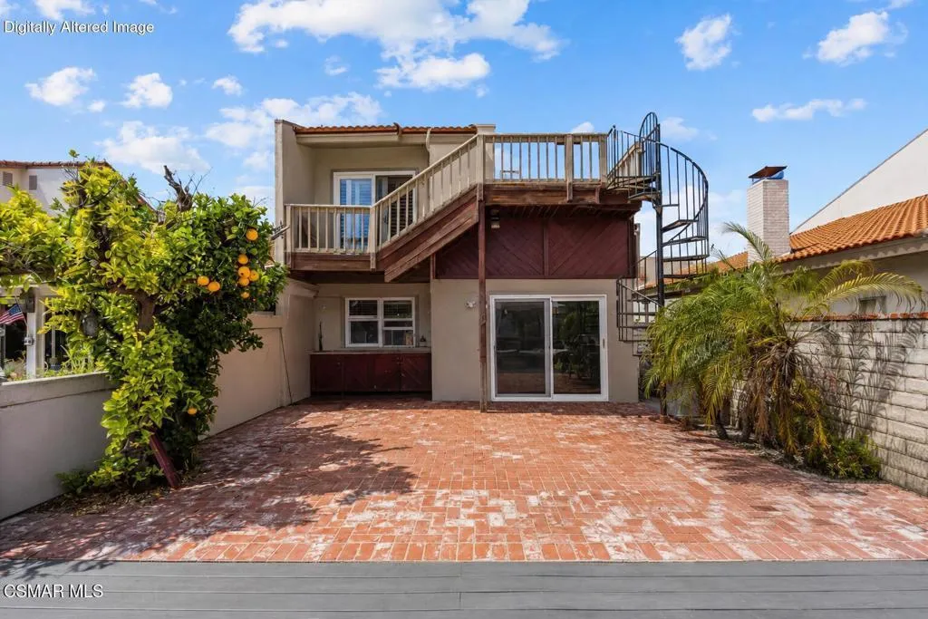 Virtually Staged Expansive Lakeside Deck