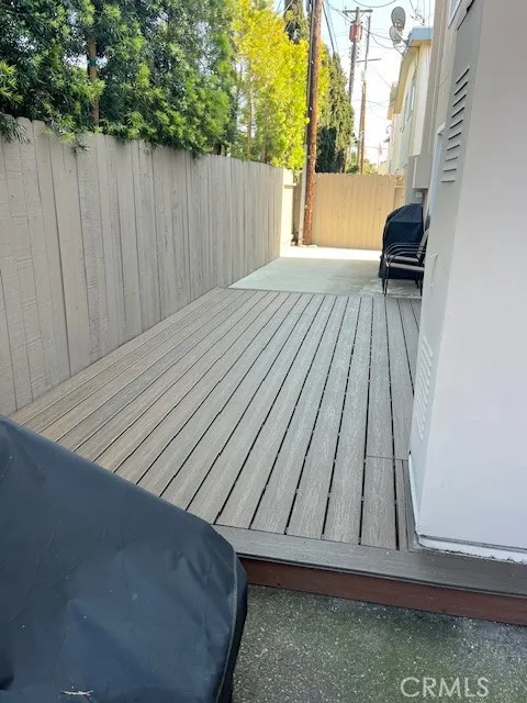Unit D - back Patio