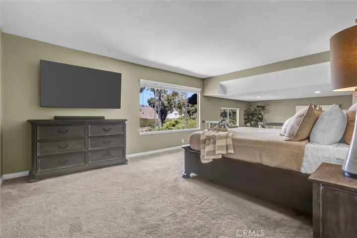 Primary bedroom with retreat with spacious retreat.