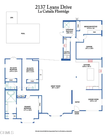 2137 Lyans Drive, La Canada Flintridge, California 91011