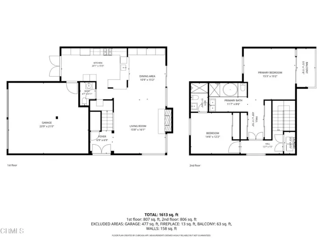 1-2D Floor Plan for 2350 Monaco Drive_2