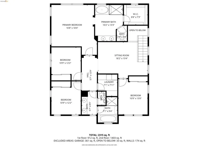 View of home floor plan
