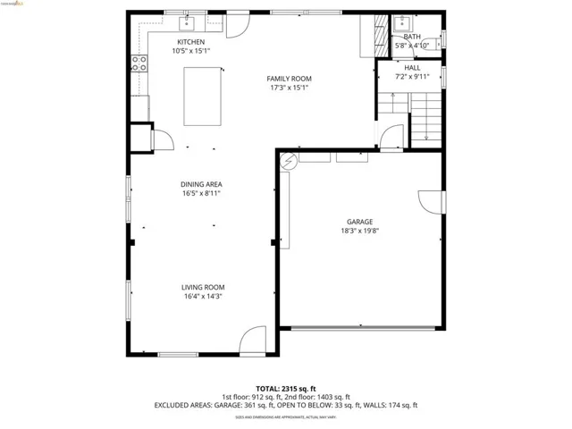 View of home floor plan