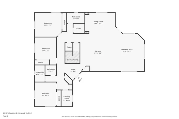 22610 Valley View Drive, Hayward, California 94541