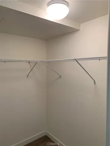Walk-in closet.