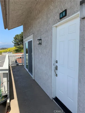 Front door.