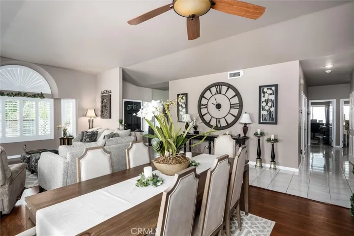 Living Room with Front Door in background.