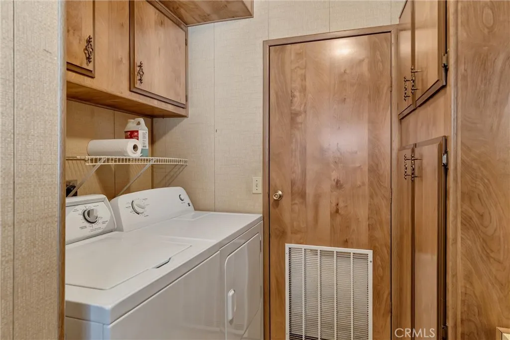 Washer and dryer included