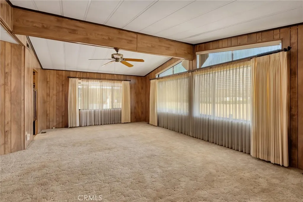 Living and informal dining area